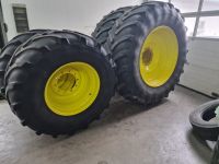 John Deere 6170R 650/65R42 600/65R28 Kompletträder Reifen Bayern - Aldersbach Vorschau