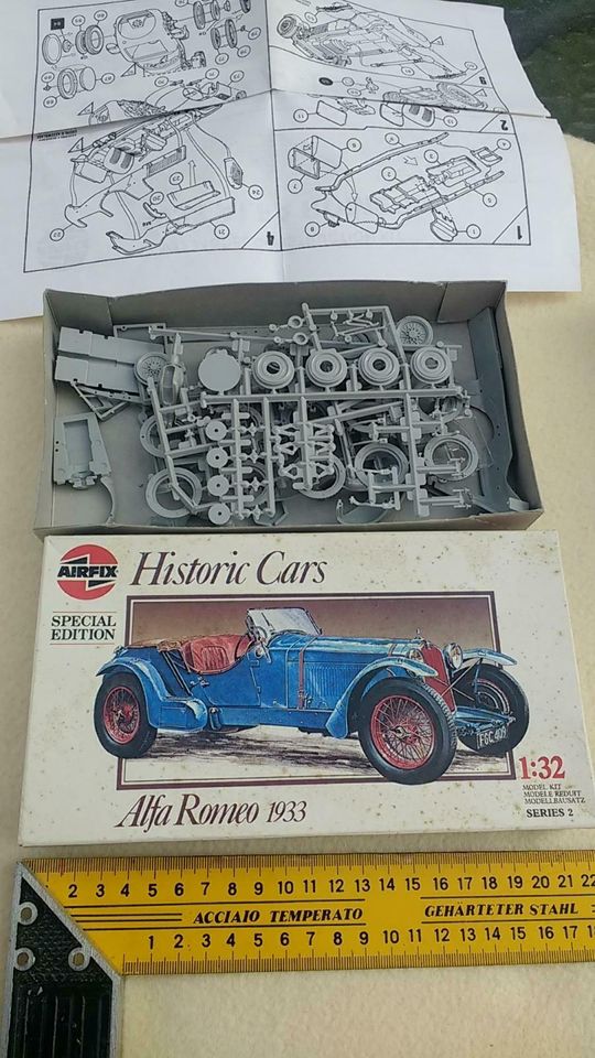 Alfa Romeo 1933 1:32,Airfix Bausatz,gebraucht in Elsdorf