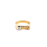 Ring Gelb Weiß Gold Brillant 585 Damen Geschenk Schmuck 125540 Schleswig-Holstein - Lübeck Vorschau