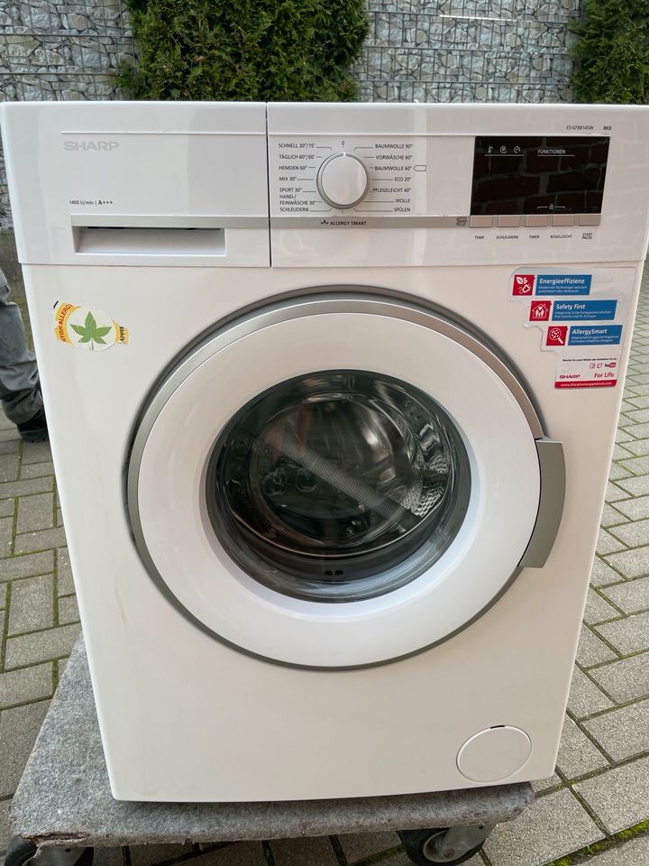 Waschmaschine Sharp 7Kg für Bastler in Billerbeck
