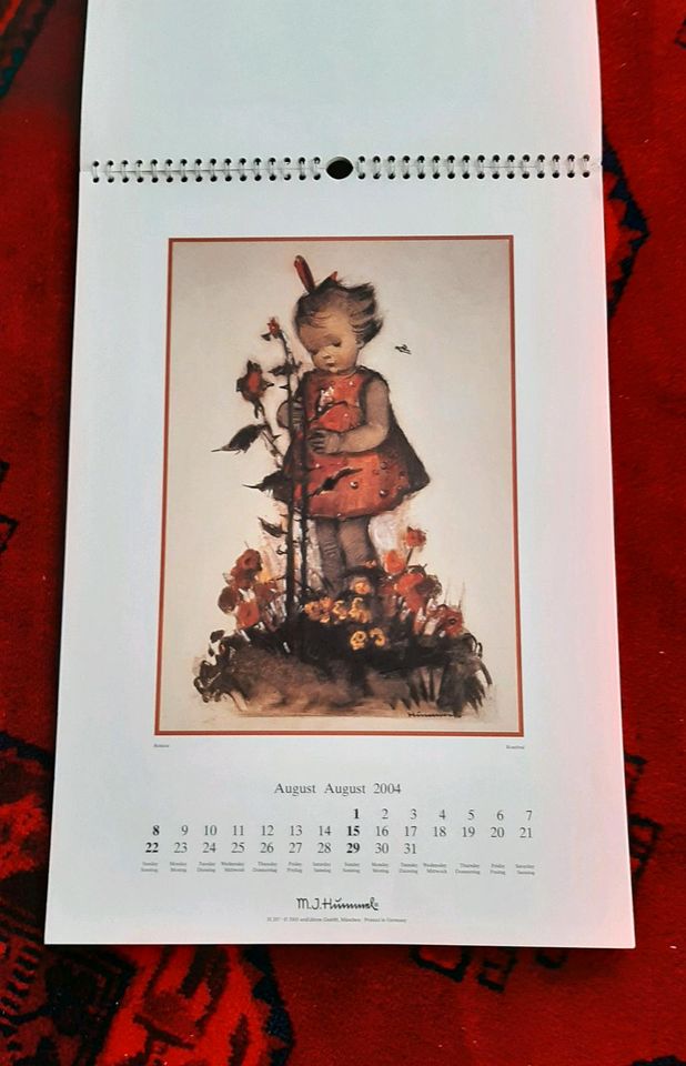 Kalender 2004, Hummel, M.J.Hummel, arsEdition in Zimmern ob Rottweil