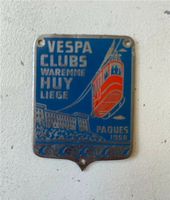Vespa Plakette Waremme, Huy, Liege 1958 Hessen - Heidenrod Vorschau