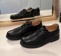 Sabalin Lederschuhe Schnürer Halbschuhe Gr. 35 schwarz Bayern - Thurnau Vorschau