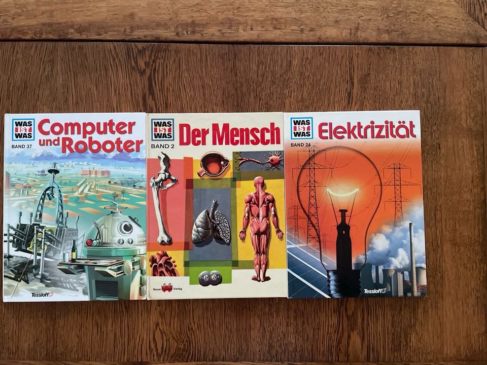 Was ist Was 3 Bücher Computer Mensch Elektrizität in Braunschweig