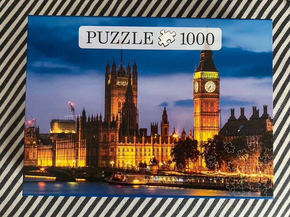 Puzzle 1000 Teile „London bei Nacht“ in Berlin