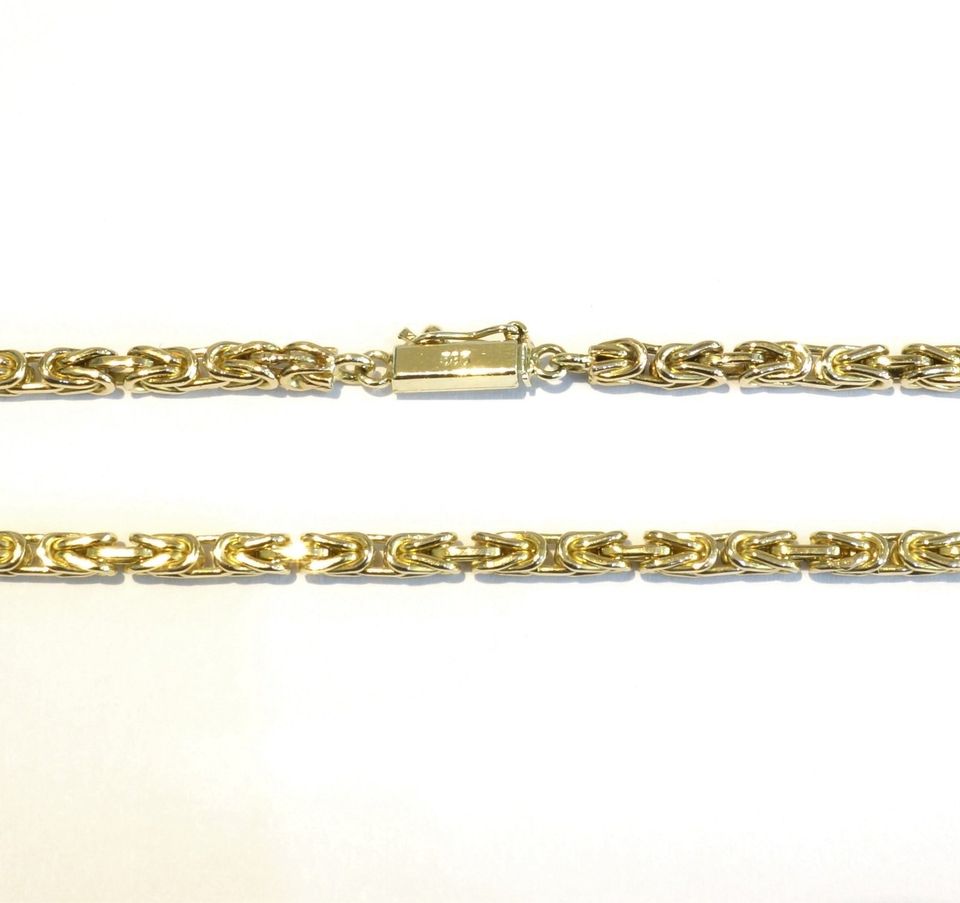 Königskette aus 585er Massivgold 33,7gr. 60cm lang (Nr. 83) in Hannover