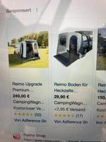 Reimo Heckzelt mit Boden für VW Bus T5/T6 mit Heckklappe Brandenburg - Schildow Vorschau