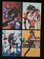 Vier Postkarten + Poster Gun Smith Cats Anime Manga Pankow - Weissensee Vorschau