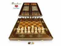 Neu 50cm Holz Backgammon,Schachspiel Brett inkl.Steine & Figuren Hamburg-Nord - Hamburg Uhlenhorst Vorschau