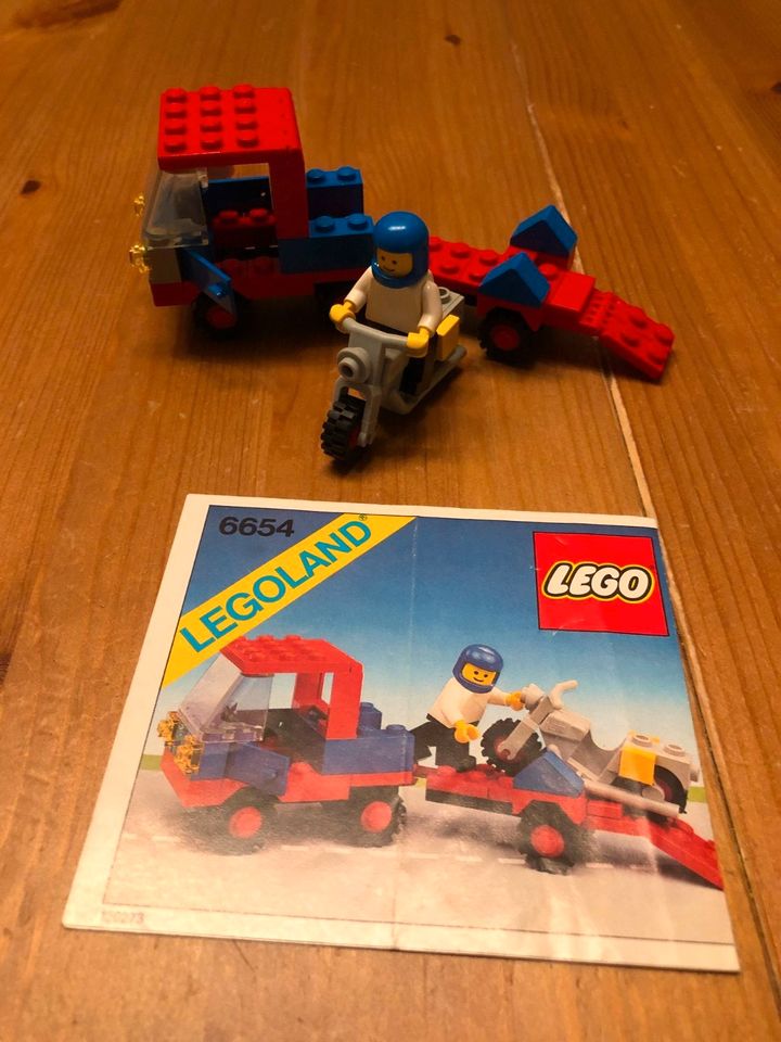 Lego 6654 Motorradtransporter in Worms