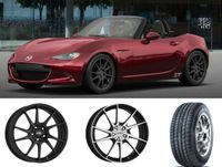 Mazda MX-5 Sommerreifen Sommerrräder 17 Zoll ND Neu Felgen Nordrhein-Westfalen - Hattingen Vorschau