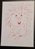 Autogramm Brian Bagnall Pumuckl Zeichnung sehr selten 10x15 Karte Berlin - Mitte Vorschau