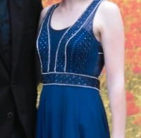 Abiball Kleid Abendkleid blau Nordrhein-Westfalen - Vlotho Vorschau