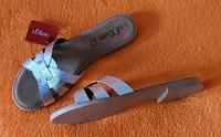 ❤️ s.OLIVER Pantolette Sandale Schuhe Damen SILBER s Oliver Nordrhein-Westfalen - Hagen Vorschau