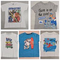 9 T-Shirts Gr. 110, Ninjago, Paw Patrol, Hai, Krebs, Sprüche Nordrhein-Westfalen - Paderborn Vorschau