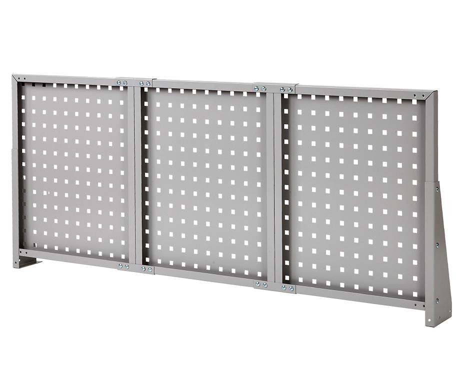 Profi Werkbank 150 cm grau mit Holzplatte inkl. Lochwand u. Kiste in Großenkneten