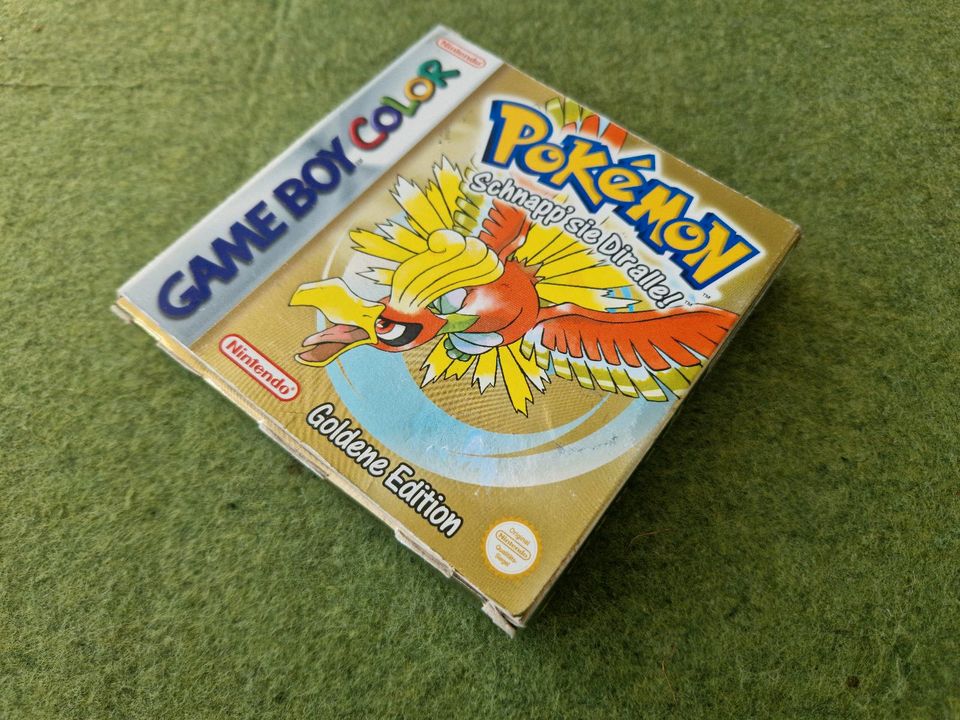 Pokémon / Pokemon Goldene Edition - OVP - Gameboy Color in Neuenkirchen