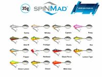 SPINMAD Originals 35 g - Jigspinner für Raubfische Barsch Hecht Blumenthal - Farge Vorschau