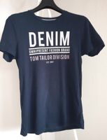 Herren Männer T-shirt darkblau Tom Tailor M casual Denim Bayern - Stegaurach Vorschau