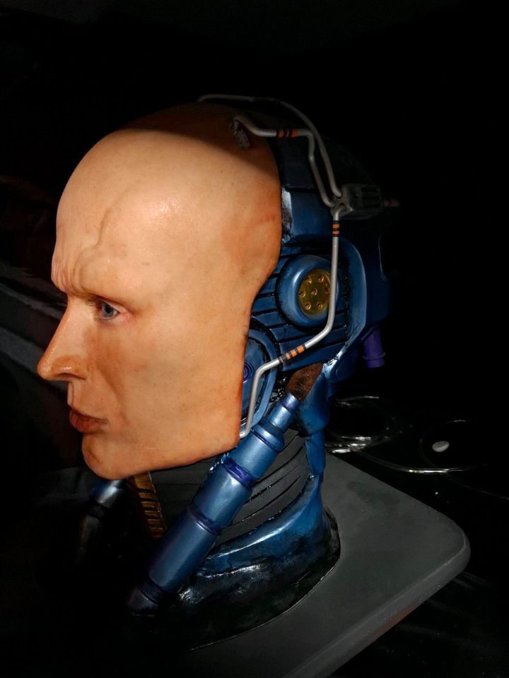 Sammlungauflösung Lifesize 1/1 Robocop Head Kopf Silikon in Störnstein