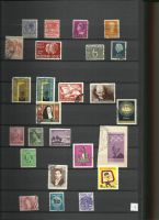 Briefmarkenalbum mit diversen Briefmarken / Karten Berlin - Friedenau Vorschau