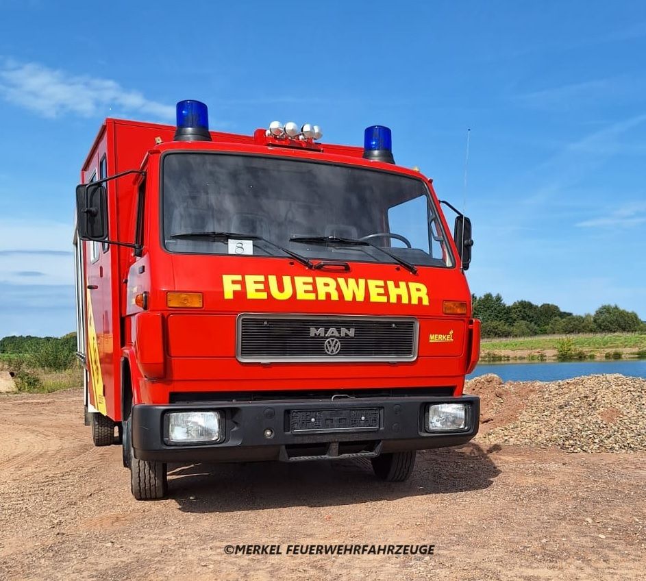 Feuerwehr VW/MAN 8.150 (ehem.LF8/6) /Wohnmobil in Nordhausen