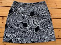 ANN TAYLOR ROCK SCHWARZ WEISS PAISLEYMUSTER GR L Petit Aachen - Aachen-Mitte Vorschau