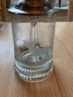 Drei Biergläser aus Kristallglas mit Zinndeckel Herzogtum Lauenburg - Köthel Vorschau