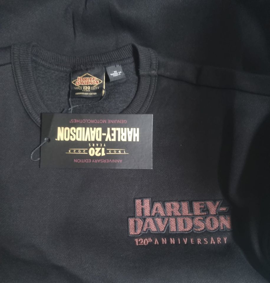 Harley 120th Anniversary Sweatshirt für HD Biker in S/M/L/XL/XXL in Penkun