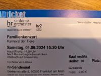 Tickets Konzert - Karneval der Tiere - 01.06.2024 - 15.30 Uhr Frankfurt am Main - Eckenheim Vorschau