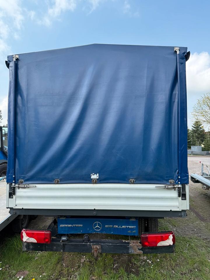Mercedes-Benz Sprinter Lang 516 CDI 4x4 Allrad + Pritsche/Plane in Grasberg