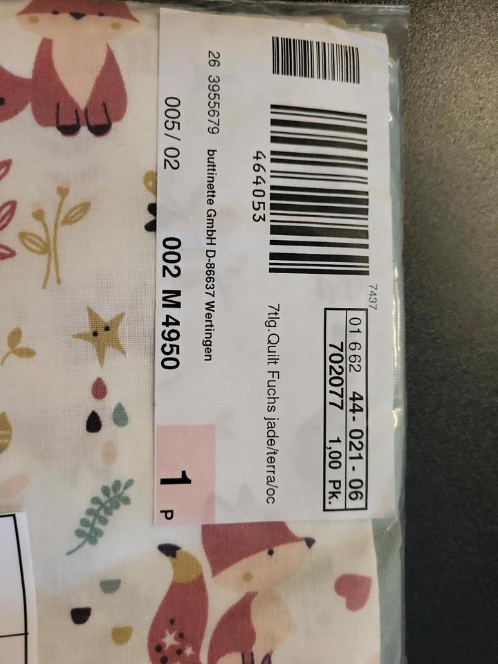 Stoffpakete, Quiltpakete von Buttinette - verschied. Ausführungen in Böbingen an der Rems