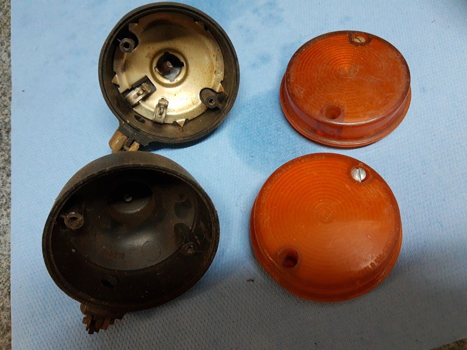 alte Simson S50, S51 ein Paar Blinker Hinten DDR Blinklicht (3) in Stralsund