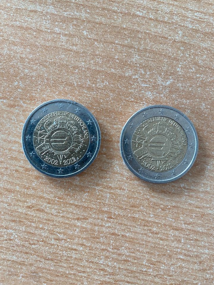 2 Euro Münzen Sammeln Gedenk in Dresden