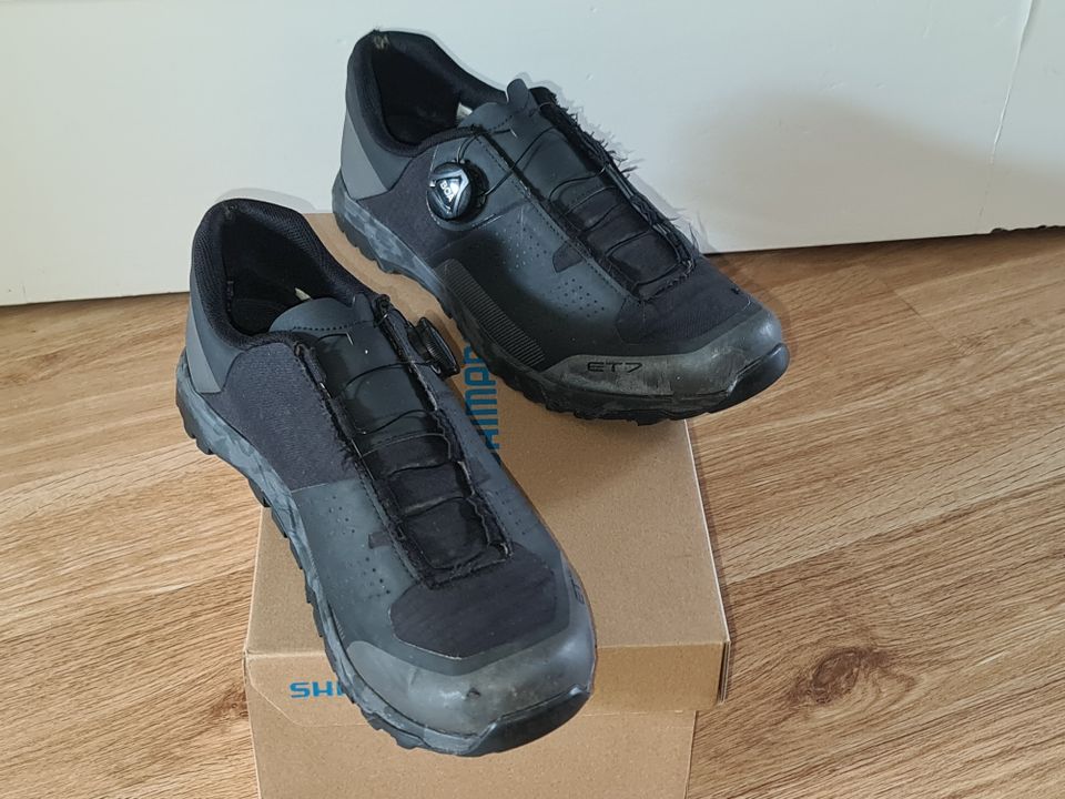 Fahrrad E-Bike Herren Schuhe Shimano SH-ET 700 schwarz Gr. 44 in Leipzig