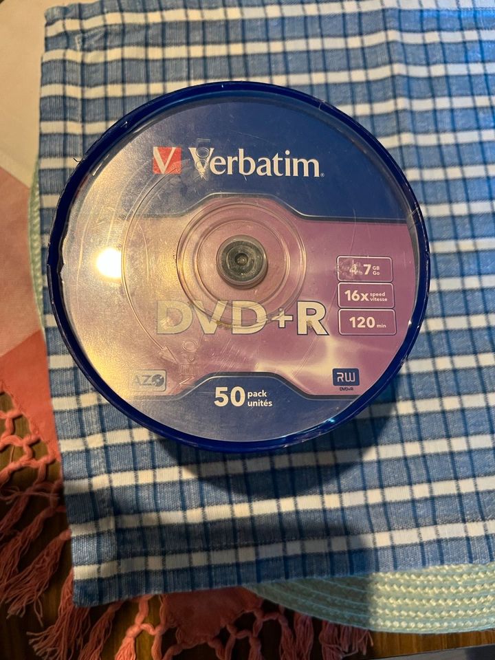 Verbatim DVD+R 4,7GB Rohlinge in Reinfeld