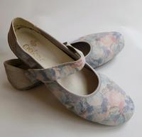 RIEKER Damen Schuhe Ballerinas Gr. 41 Leder Blütenmuster Saarland - Merzig Vorschau
