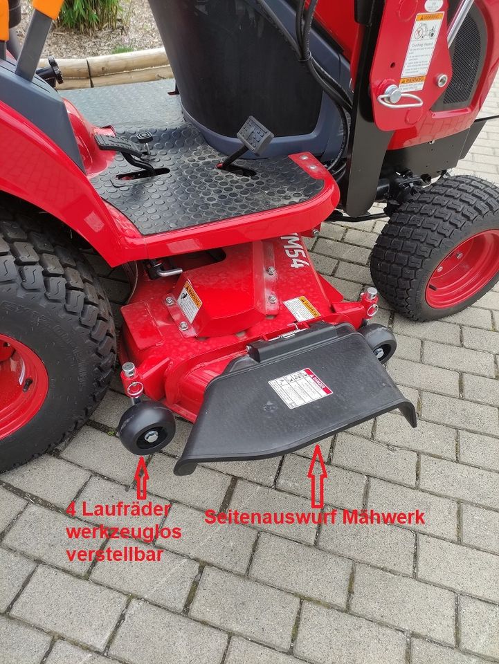 Allradtraktor 19PS Hydrostat Frontlader Mähwerk TYM T194H TOP!!! in Berne