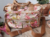 Oilily große Tasche Vintage khaki beige rosa pink Blumen Niedlich Essen-West - Holsterhausen Vorschau