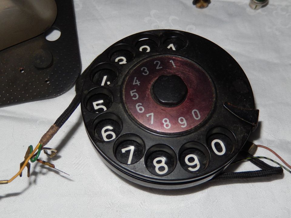 W48 Telefon Ersatzteile Kellerfund Wählscheibe Grundplatte uvm in Nordenholz