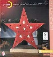 LIGHTZONE LED-Filzaufsteller 45x45 cm Weihnachtsdeko Geschenk Sachsen-Anhalt - Halle Vorschau