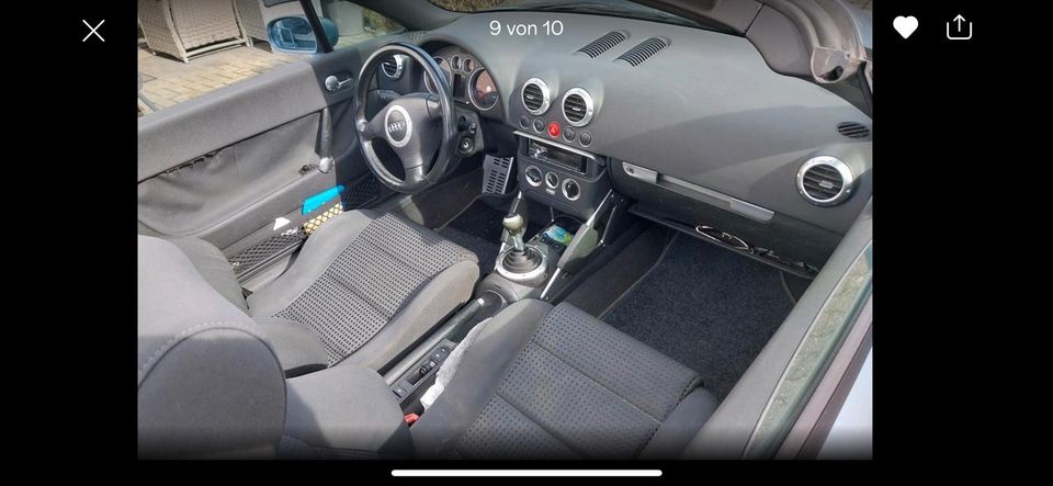 Audi tt 8n Roadster 150 ps Benzin /gas tüv neu in Oderberg (Mark)