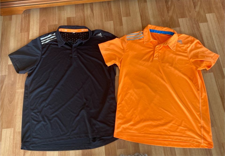 Adidas Poloshirt Tennis Polo Shirt climachill Gr. L XL schwarz in Rellingen