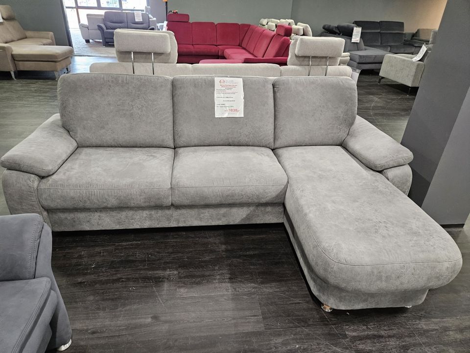 NEU Wohnlandschaft Couch Sofa Polsterecke grau XXL Staukasten 20% in Bocholt