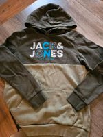 Jack & Jones Pullover Hoodie mit Kapuze Gr. 176 grün Nordrhein-Westfalen - Bergheim Vorschau