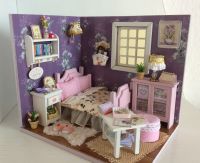 DIY Dollhouse Miniatur Sweet Sunshine mit Licht fertig gestaltet Rheinland-Pfalz - Kaiserslautern Vorschau