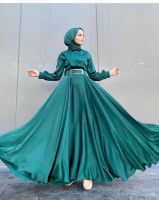 Damen Seide Abendkleid Abiye hijab tesettür Hessen - Dieburg Vorschau