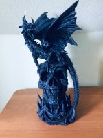 Statue Drachen auf Totenkopf-Höhe 47 cm Sachsen - Ebersbach/Sachsen Vorschau