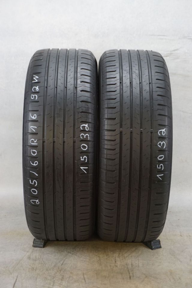 2 Sommerreifen 205 / 60 R 16 92 W Continental Eco 5 AO  4,6mm in Hattenhofen