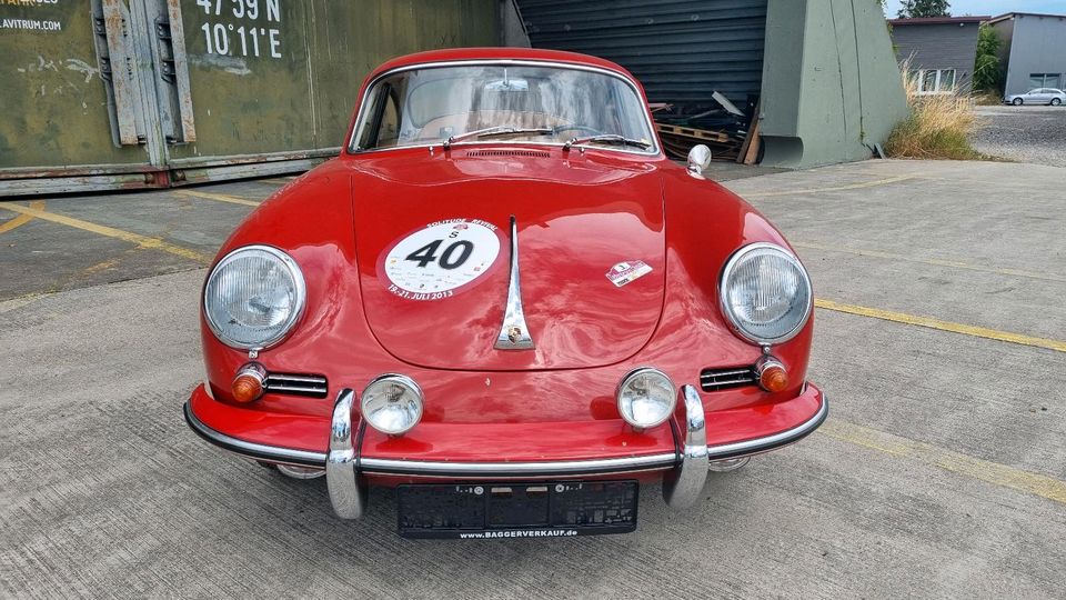 Porsche 356C S 1600 UNIKAT Rally H-Zulassung in Memmingen